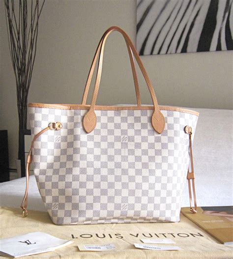 lv white neverfull bag|louis vuitton neverfull bag sale.